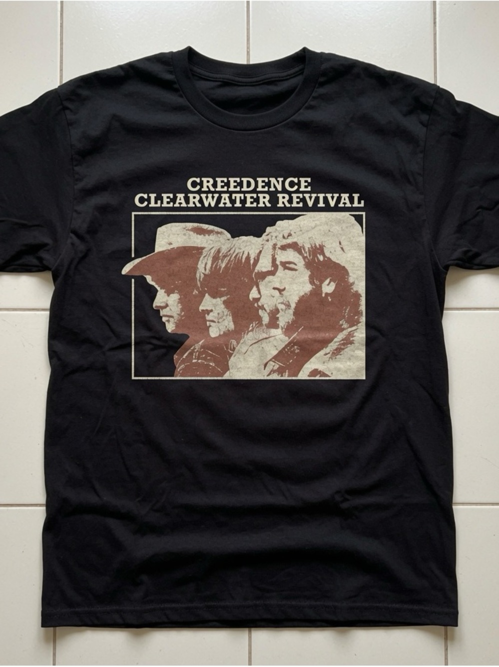 CCR Retro Distressed Fanart
Black T-shirt